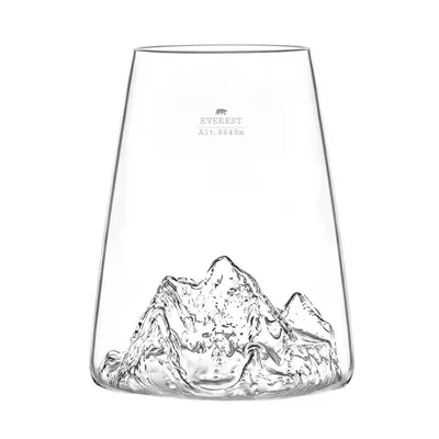 Pahar long drink Everest TOPOGRAPHIC ALASKAN MAKER, 450 ml