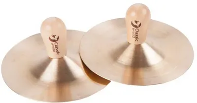Set de instrumente muzicale Classic World - Cymbals, 9 cm