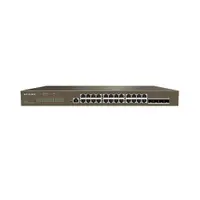 Switch cu 24 porturi IP-COM G5328F, 56 Gbps, 41.7 Mpps, 16000 MAC, cu management