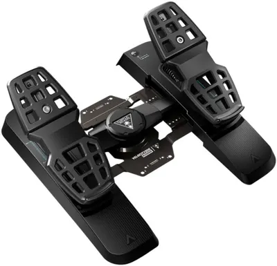 Pedale de control Turtle Beach - VelocityOne Rudder, Xbox, PC, negru
