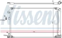 Radiator aer conditionat AC cu uscator potrivit LEXUS NX 2.0 07.14-