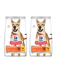 HILL'S Canine Adult 1+ Performance 28 kg (2x14 kg) hrana cu pui, pentru caini activi