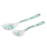 Set 2 linguri pentru bebelusi Canpol Exotic Animals Turcoaz