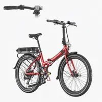 Siena Bicicletă electrică pliabilă 24" + Afișaj · 21 kg · 90 km