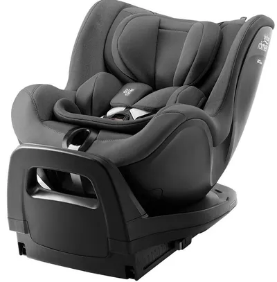 Scaun auto Britax Romer - Dualfix Pro, IsoFix, i-Size, 40-105 cm, Mineral Grey