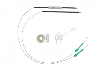 Kit reparatie macara geam fata stanga set FIAT DOBLO, DOBLO CARGO dupa 2001