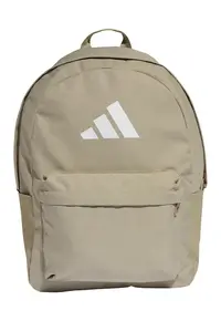Rucsac din material textil Classic Bars - 27.5 L - Alb/Maro camel