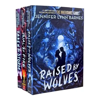 Raised by Wolves Series By Jennifer Lynn Barnes 3 Books Collection Set (Raised by Wolves, Trial by Fire & Taken by Storm)