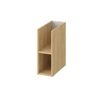 Dulap suspendat, modul deschis, 20x55.1 cm, stejar hickory, Cersanit Moduo