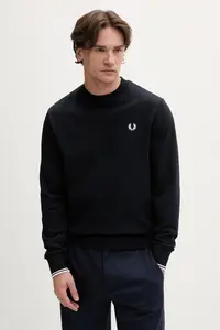 Fred Perry hanorac de bumbac Crew Neck Sweatshirt