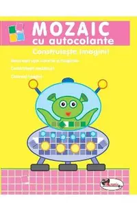 Mozaic cu autocolante: Construieste imagini!