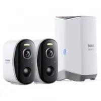 Camera de Supraveghere Baseus N1 Plus, Wi-Fi, 2K, IP67, Exterior, Set 2 bucati S0TY002131