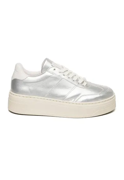 Pantofi sport Moxy low-cut cu platforma - Argintiu