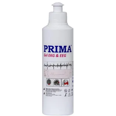 Set 3 x Gel Conductiv EKG/ECG pentru Electrozi si Diagnostic Medical, Transparent, 250 ml, Prima