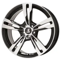 Janta aluminiu 7,5x17, 5x112, CH 66,5, ET: 45 model ITWHEELS Anna, Negru Lucios