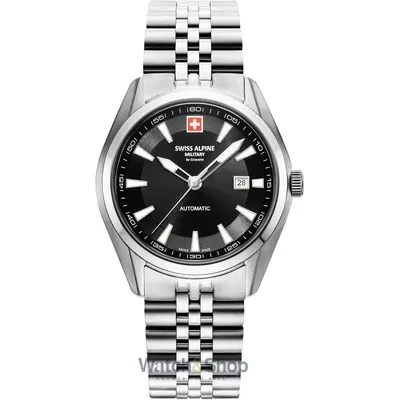 Ceas Swiss Alpine Military Swiss Alpine Military 7091.2137 Mens Watch Automatic 43mm 10ATM