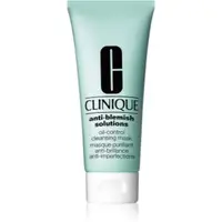 Clinique Anti-Blemish Solutions™ Oil-Control Cleansing Mask masca pentru ten gras și mixt