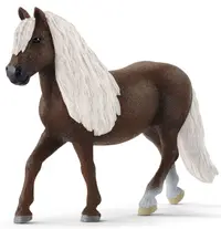 Figurina Schleich Farm World Horses - Iapa Black Forest cu coama alba