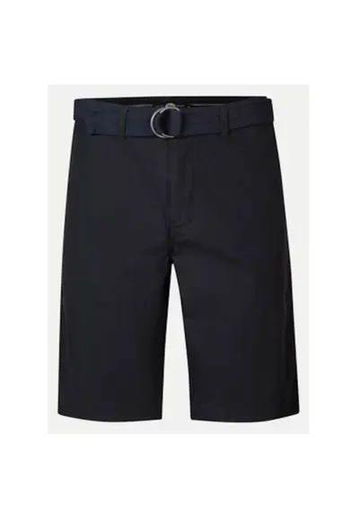 Pantaloni scurti barbati - 303710736 - Bumbac - Negru - Negru