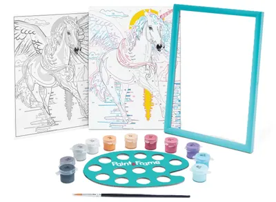 Kit de pictură după numere AS Company - Unicorn magic
