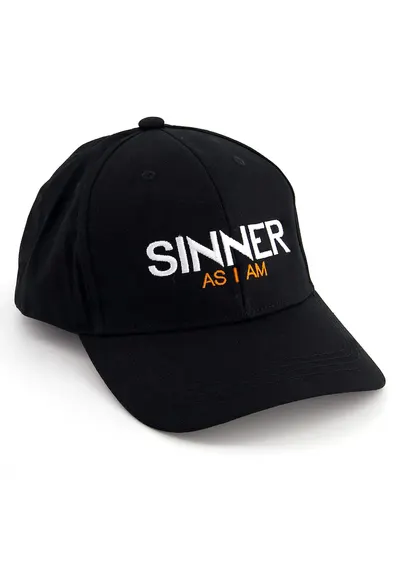 Sapca Cap Sinner As I Am - Negru - marimea universala
