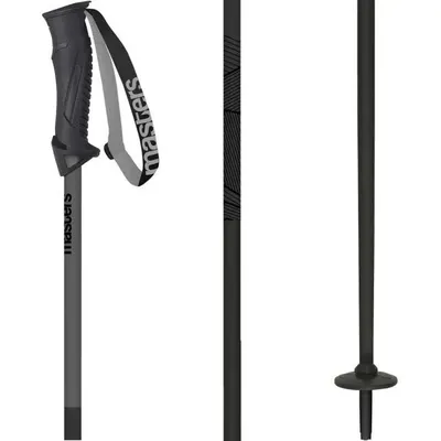 Bețe Schi MASTERS Alpine, Negru/Gri Închis, Unisex