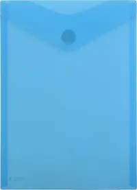 Dosar cu capsa OfBox V-Lock - A4+, vertical, albastru