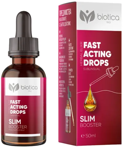 Slim Booster Picături sublinguale, 50 ml, Biotica 1961