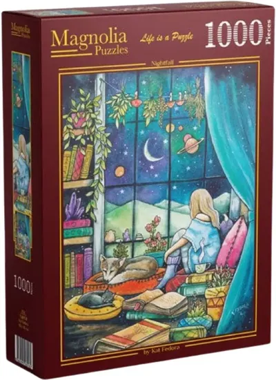 Puzzle Magnolia din 1000 piese - Căderea nopţii