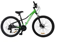 Bicicleta MTB Storm Shark Man 1.0, 27.5 Inch, Cadru 17, Frane pe Disc, Verde Negru