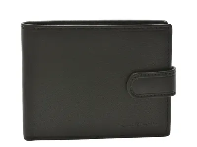 Portofel RENATO BALESTRA negru, CLASSIC, din piele naturala