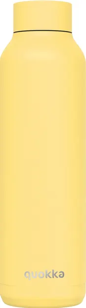 Sticlă termos Quokka Solid - Light Yellow, 630 ml