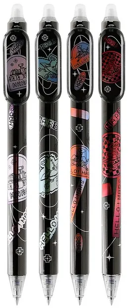 Pix cu gel ștergător M&G iErase - Hello Mars, 0.5 mm, sortiment