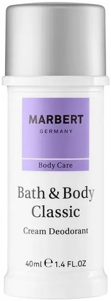 Marbert Bath & Body Classic Cremă deodorantă, 40 ml