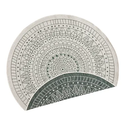 Covor adecvat pentru exterior NORTHRUGS Porto, Ø 200 cm, verde