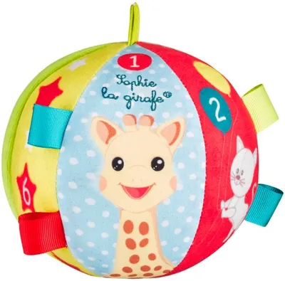 Jucarie pentru copii Sophie la Girafe - Minge educativa