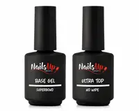 NAILSUP Set Profesional 2 în 1 – Aderență și Sigilare Perfectă
