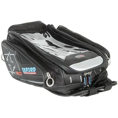 Genti Rezervor Moto Negru 30L Oxford OL166