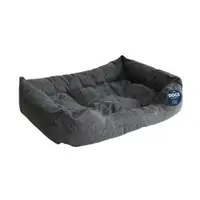 Culcuș căței culoarea negru 61x45x12 cm