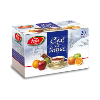Ceai de iarna, 20 plicuri, Fares