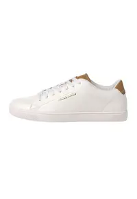 Pantofi sport de piele ecologica - Alb
