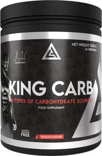 King Carb, piersică, 1300 g, Lazar Angelov Nutrition