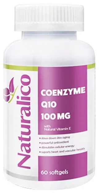 Coenzyme Q10, 100 mg, 60 capsule, Naturalico