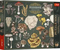 Puzzle Trefl din 500 piese - Colecția de ciuperci