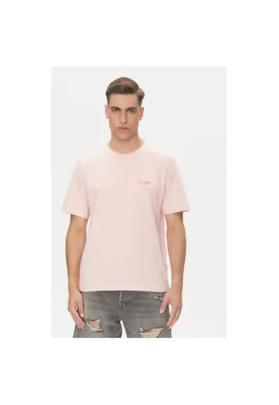 Tricou barbati Jack Jones - 12276785 - Bumbac - Roz - Roz