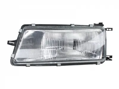 Far stanga H4, electric, fara motoras, culoare interior argintiu potrivit OPEL VECTRA A