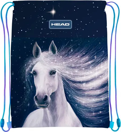 Geantă sport Astra Head - Unicorn galactic, cu legături