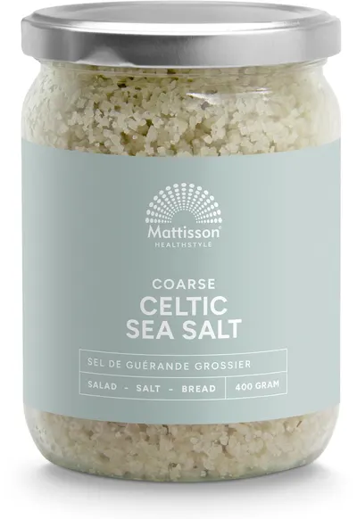 Sare de mare celtică, 400 g, Mattisson Healthstyle