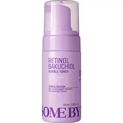 Toner facial spumă cu retinol și bakuchiol Retinol Bakuchiol Bubble, 100 ml, Some By Mi