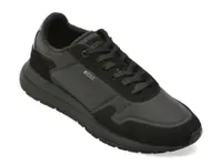 Pantofi sport BOSS negri, 8945, din material textil
